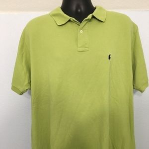 Polo Ralph Lauren Green Mesh Polo XXL